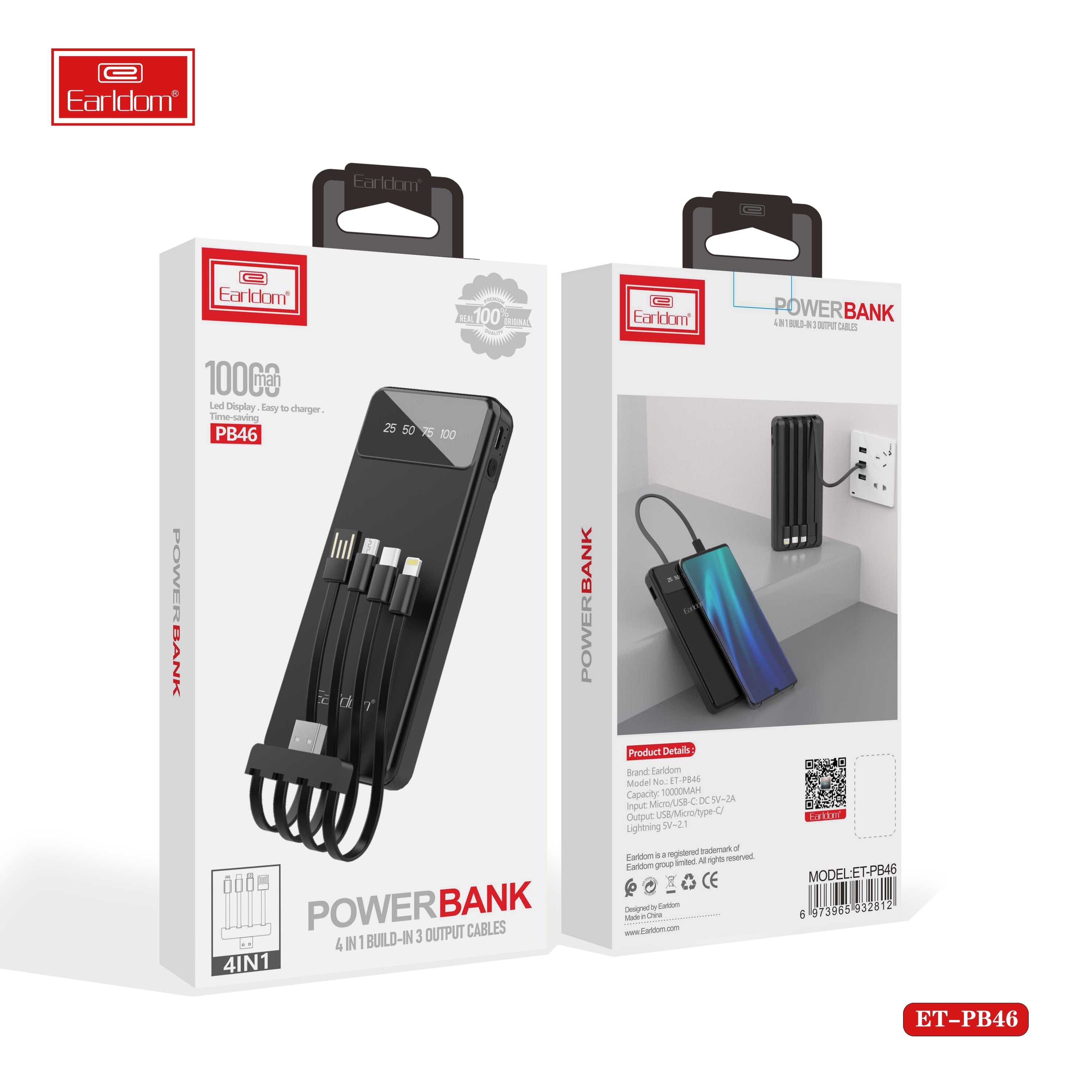 ET-PB46 Power Bank (10000mAh) ET-PB46 Power Bank (10000mAh)